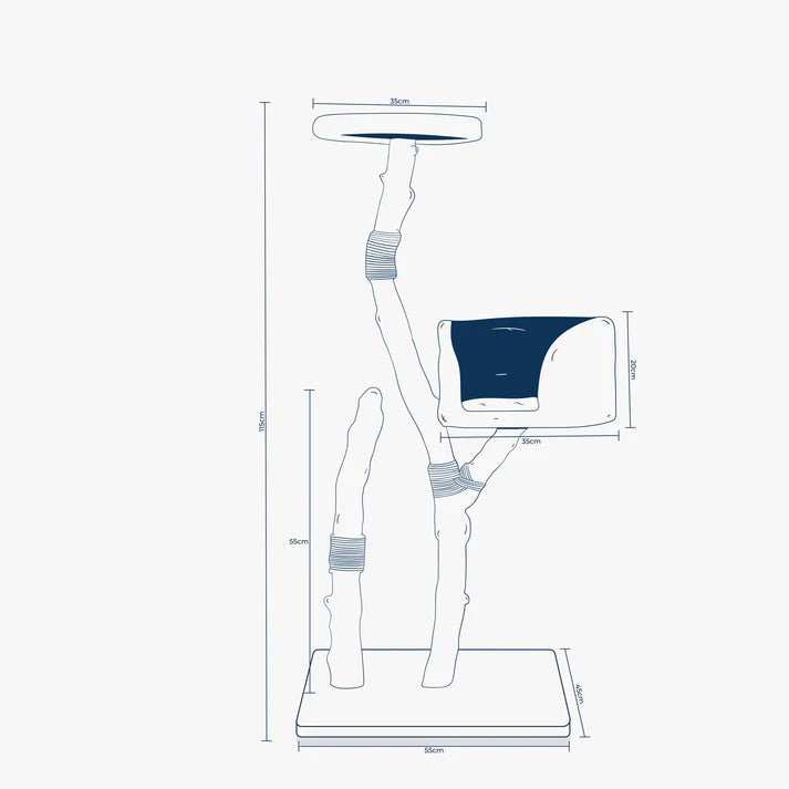 Cat Tree Oakley - PETSTEP