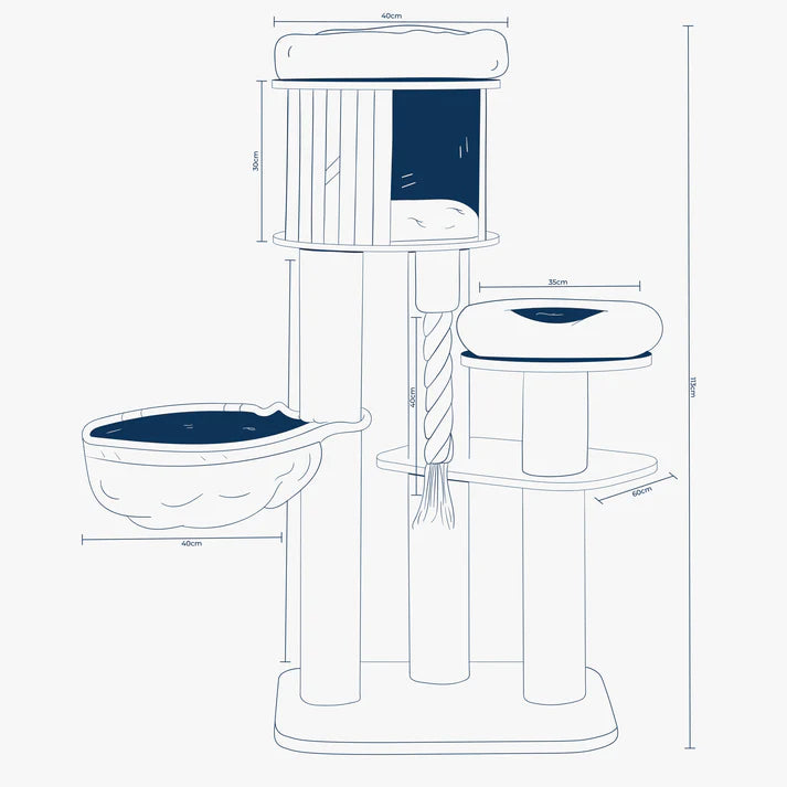 Cat Tree Whisper - PETSTEP