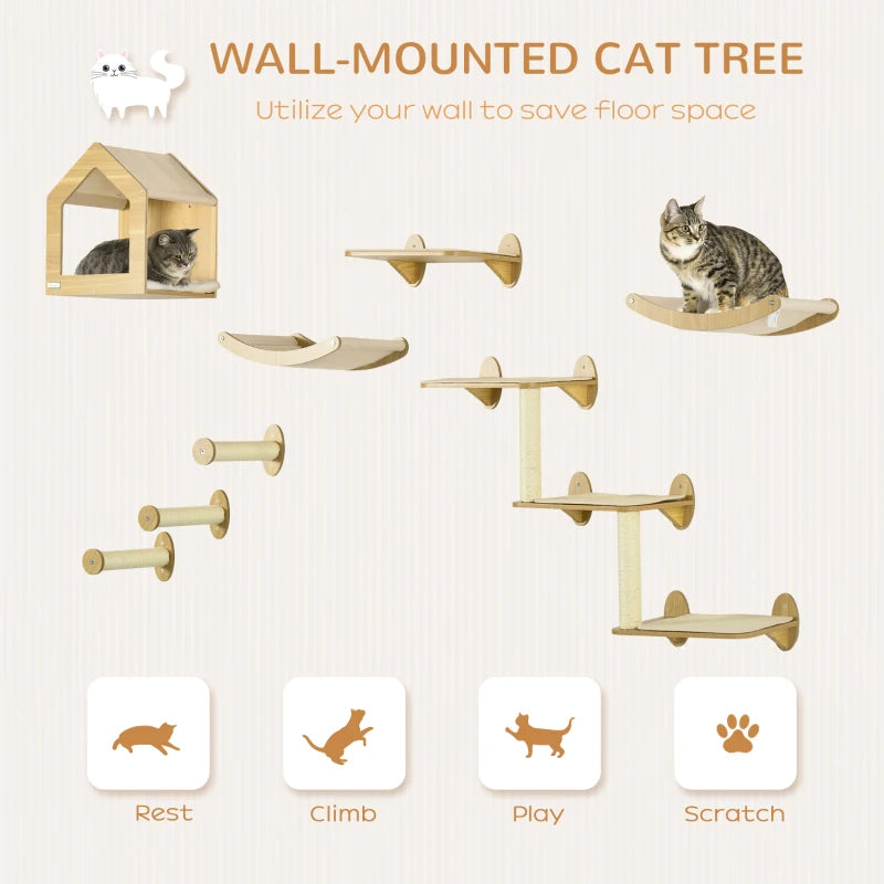 Cat Climbing Wall Morri - PETSTEP