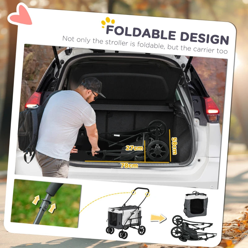 Pet Stroller Fuzo - PETSTEP