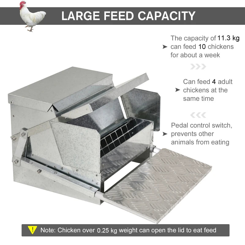 Automatic Chicken Poultry Feeder Tino