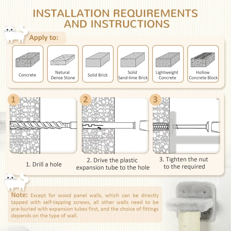 Cat Climbing Wall Dawson - PETSTEP
