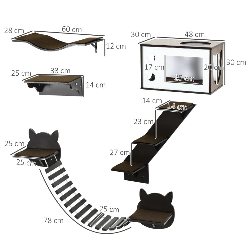 Cat Climbing Wall Dean - PETSTEP