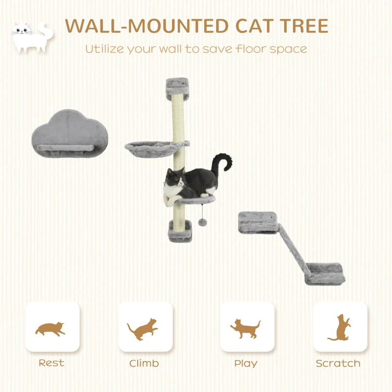 Cat Climbing Wall Ross - PETSTEP