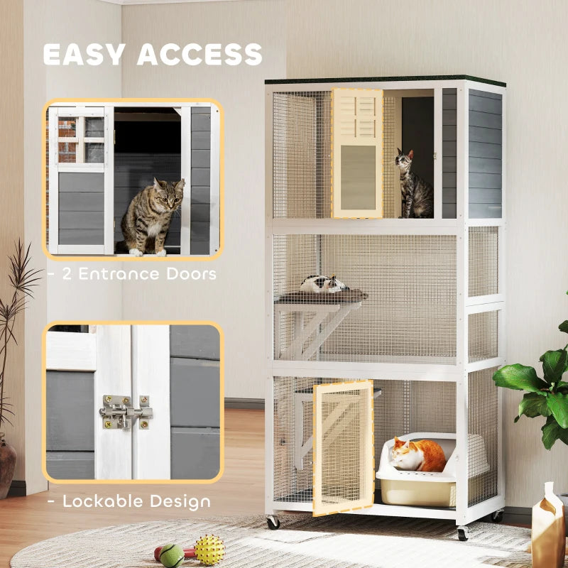 Cat House Gibbs - PETSTEP