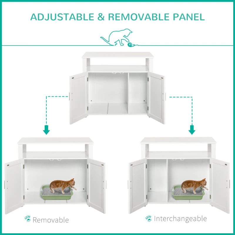 Cat Litter Box Enclosure Oscar - PETSTEP
