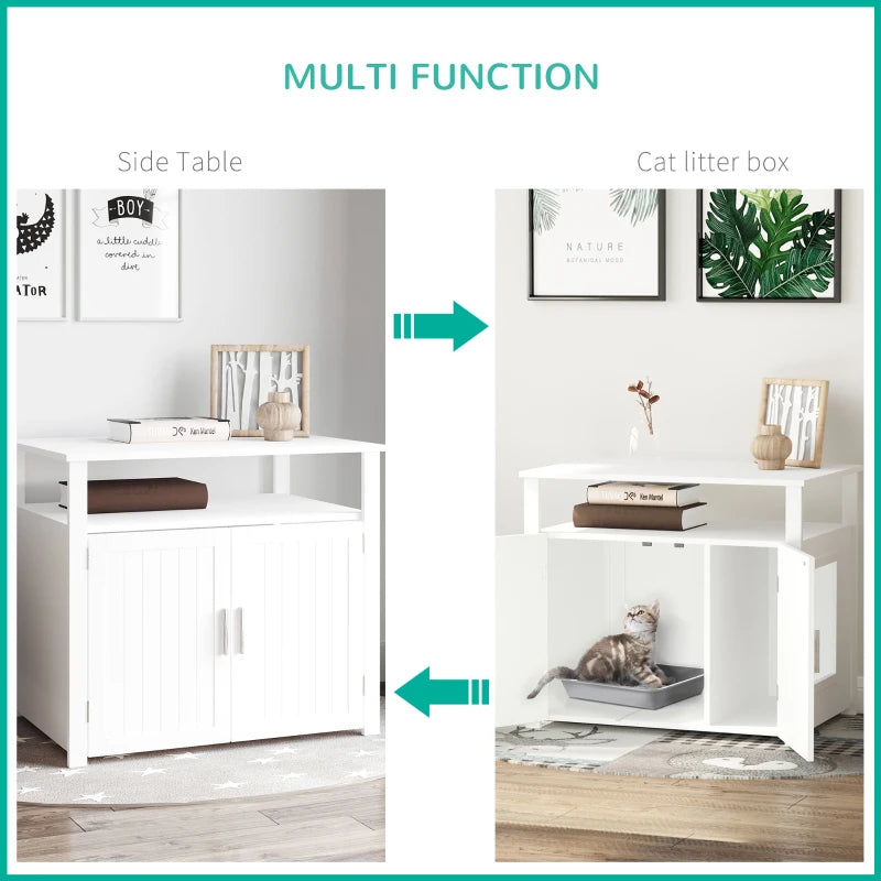 Cat Litter Box Enclosure Oscar - PETSTEP