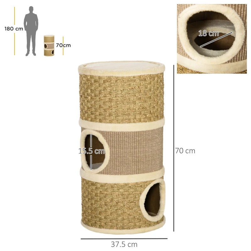 Cat Scratching Barrel Lomu - PETSTEP