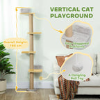 Wall Mounted Cat Tree Bronn - PETSTEP