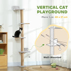 Wall Mounted Cat Tree Bronn - PETSTEP