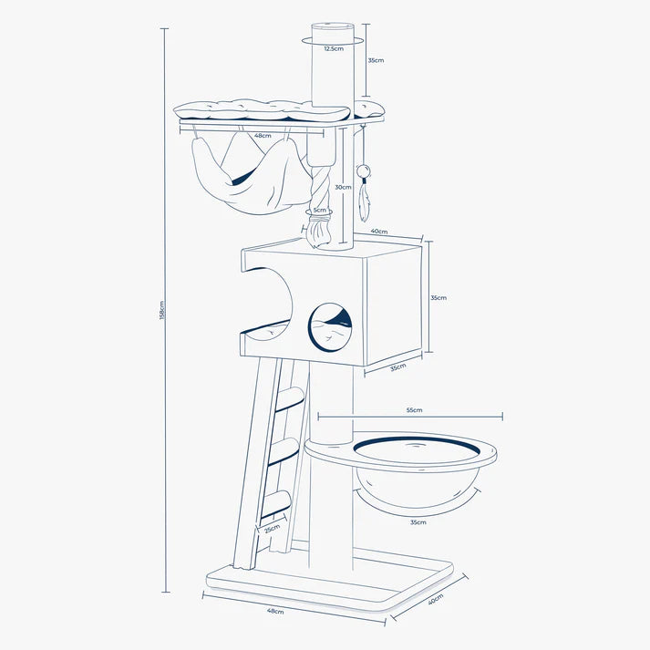 Cat Tree Ellie - PETSTEP