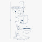 Cat Tree Ellie - PETSTEP