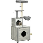 Cat Tree Emmy With Litter Box - PETSTEP