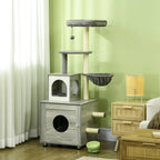 Cat Tree Emmy With Litter Box - PETSTEP