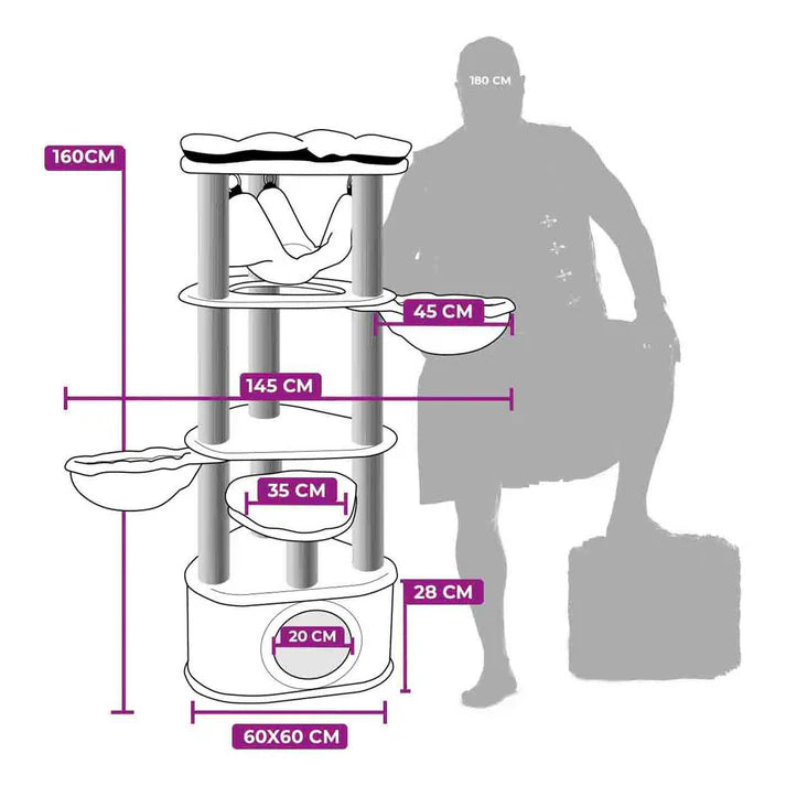 Cat Tree Rowie - PETSTEP