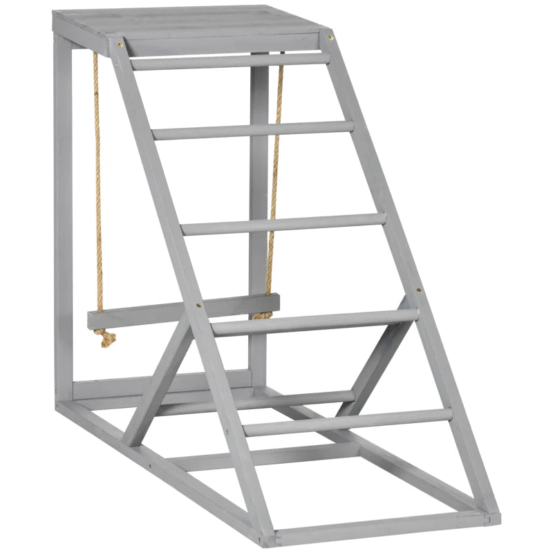 Wooden Chicken Coop Ladder With Swing Colin